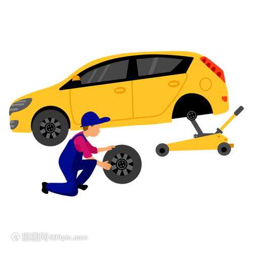 卡通汽車維修服務 讓汽車養(yǎng)護變得簡單有趣